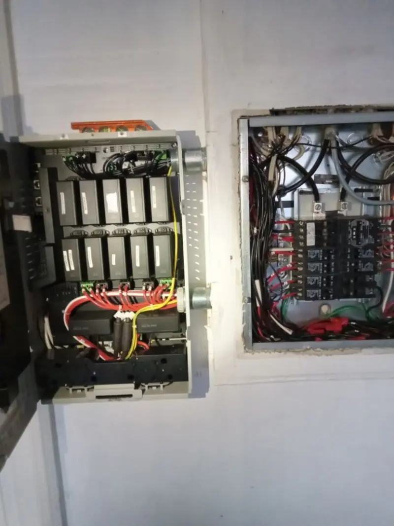 Electrical panel upgrade completed for Ring Doorbell Installation in Delaware